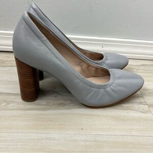 Clarks Narrative Grace Eva Gray Women's Pumps Gray Blue